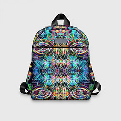 Детский рюкзак Фрактальный орнамент, цвет: 3D-принт