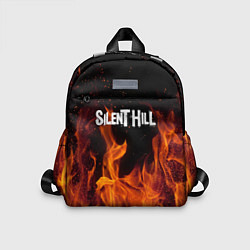 Детский рюкзак Silent hill огонь, цвет: 3D-принт