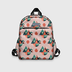 Детский рюкзак Абстракция, треугольник, цвет: 3D-принт