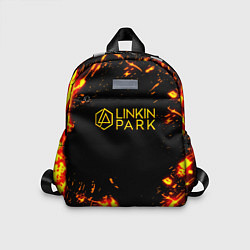 Детский рюкзак Linkin park огненный стиль