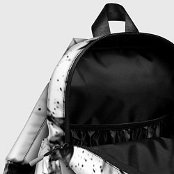 Детский рюкзак Nickelback серый дым рок, цвет: 3D-принт — фото 2