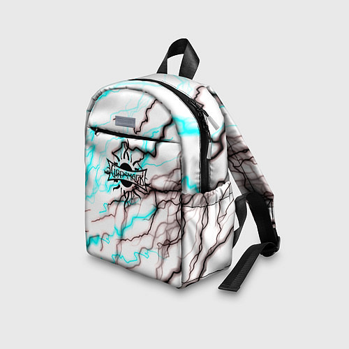 Детский рюкзак Godsmack storm текстура / 3D-принт – фото 3