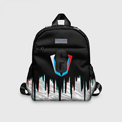 Детский рюкзак Rainbow six лого глитч краски
