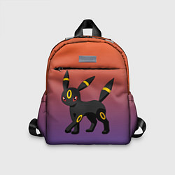 Детский рюкзак Умбреон покемон-кот, цвет: 3D-принт
