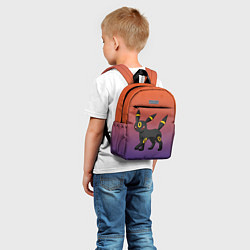 Детский рюкзак Умбреон покемон-кот, цвет: 3D-принт — фото 2