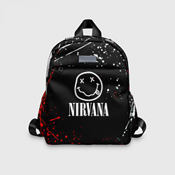Детский рюкзак Nirvana брызги красок, цвет: 3D-принт