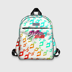 Детский рюкзак JoJo Bizarre pattern, цвет: 3D-принт