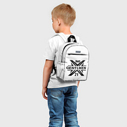 Детский рюкзак Плохой джентльмен, цвет: 3D-принт — фото 2