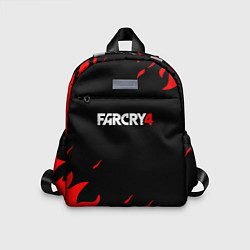 Детский рюкзак Фаркрай текстура огня, цвет: 3D-принт