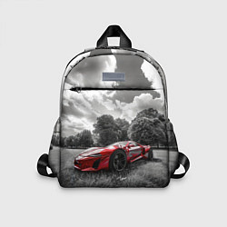 Детский рюкзак Парковка в неположенном месте спорткара, цвет: 3D-принт
