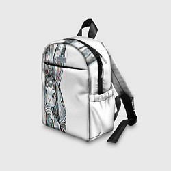 Детский рюкзак Застенчивый кролик, цвет: 3D-принт — фото 2