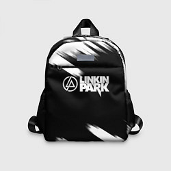 Детский рюкзак Linkin park рок бенд краски, цвет: 3D-принт