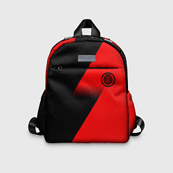 Детский рюкзак Inter geometry red sport, цвет: 3D-принт