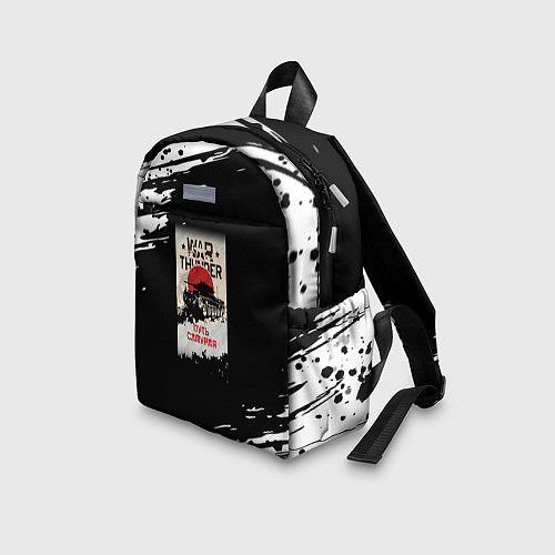 Детский рюкзак Warthunder краски / 3D-принт – фото 3