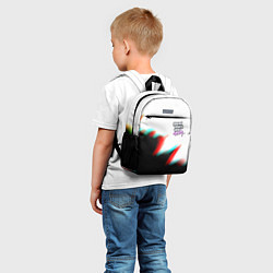 Детский рюкзак GTA glitch текстура вайсити, цвет: 3D-принт — фото 2