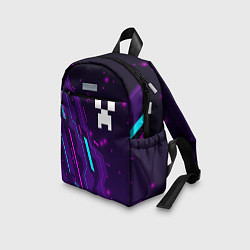 Детский рюкзак Minecraft neon gaming, цвет: 3D-принт — фото 2