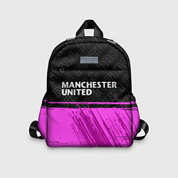 Детский рюкзак Manchester United pro football посередине, цвет: 3D-принт