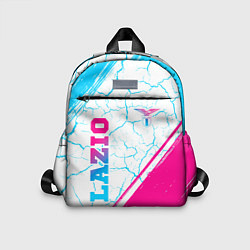 Детский рюкзак Lazio neon gradient style вертикально, цвет: 3D-принт