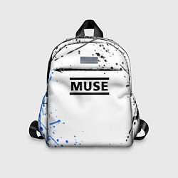 Детский рюкзак MUSE рок стиль краски, цвет: 3D-принт