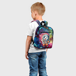 Детский рюкзак Funny dalmatian puppy - ai art, цвет: 3D-принт — фото 2