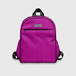 Детский рюкзак Яркий розовый в полоску
