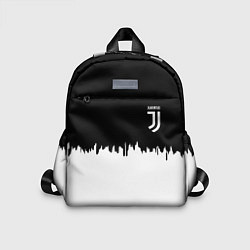 Детский рюкзак Juventus белый огонь текстура, цвет: 3D-принт