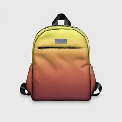 Детский рюкзак Градиент приглушённый жёлто-бордовый