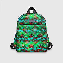 Детский рюкзак Разноцветные осколки стекла, цвет: 3D-принт