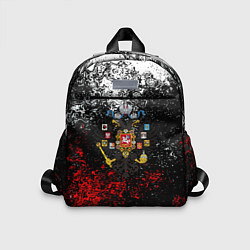 Детский рюкзак Россия имперская брызги красок, цвет: 3D-принт