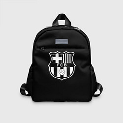 Детский рюкзак Barcelona fc club белое лого