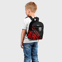 Детский рюкзак Leeds United sport grunge, цвет: 3D-принт — фото 2