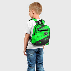 Детский рюкзак Napoli sport green, цвет: 3D-принт — фото 2