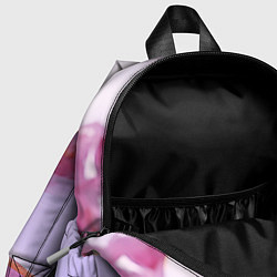 Детский рюкзак Куски розового мрамора, цвет: 3D-принт — фото 2