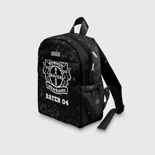 Детский рюкзак Bayer 04 sport на темном фоне / 3D-принт – фото 3