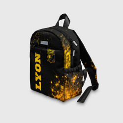 Детский рюкзак Lyon - gold gradient вертикально, цвет: 3D-принт — фото 2