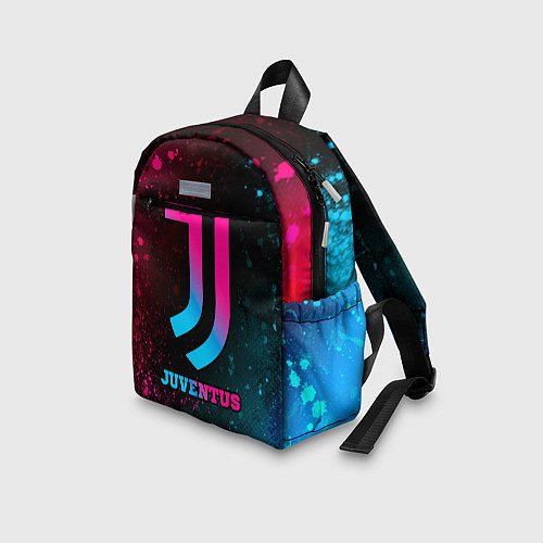 Детский рюкзак Juventus - neon gradient / 3D-принт – фото 3