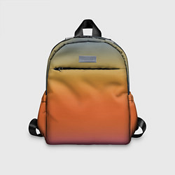 Детский рюкзак Градиент цвета заката, цвет: 3D-принт
