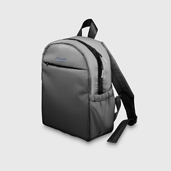 Детский рюкзак От серого к черному оттенки серого, цвет: 3D-принт — фото 2