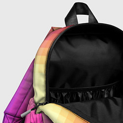 Детский рюкзак Gradient 8-bit, цвет: 3D-принт — фото 2