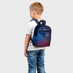 Детский рюкзак Elden Ring неоновые соты, цвет: 3D-принт — фото 2