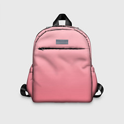 Детский рюкзак Нежный розовый градиент, цвет: 3D-принт
