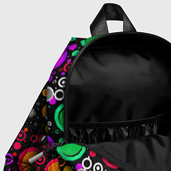 Детский рюкзак Разноцветные круги, цвет: 3D-принт — фото 2