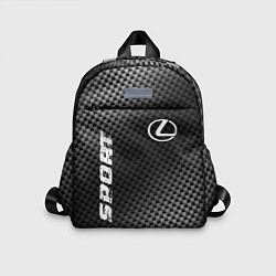Детский рюкзак Lexus sport carbon, цвет: 3D-принт
