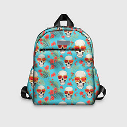 Детский рюкзак Черепа и отпуск, цвет: 3D-принт
