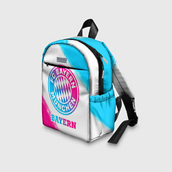 Детский рюкзак Bayern neon gradient style, цвет: 3D-принт — фото 2