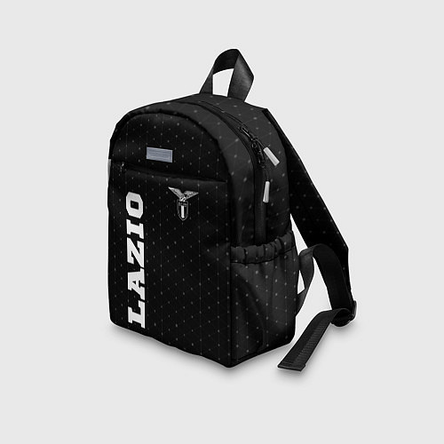 Детский рюкзак Lazio sport на темном фоне вертикально / 3D-принт – фото 3