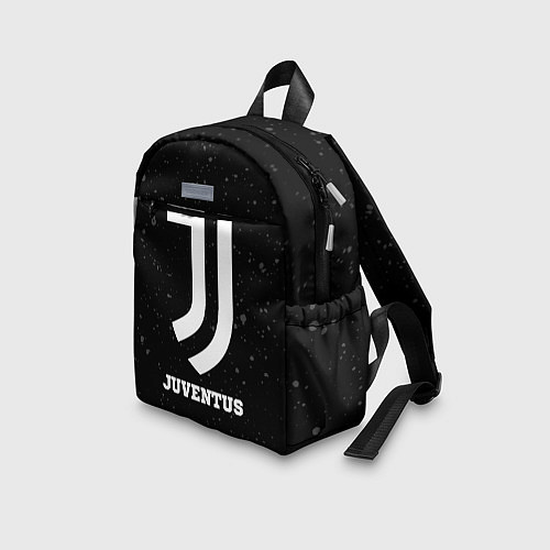 Детский рюкзак Juventus sport на темном фоне / 3D-принт – фото 3