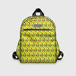 Детский рюкзак Паттерн с авокадо в разрезе