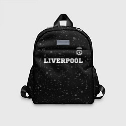 Детский рюкзак Liverpool sport на темном фоне посередине, цвет: 3D-принт