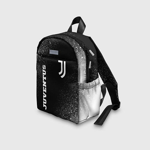 Детский рюкзак Juventus sport на темном фоне вертикально / 3D-принт – фото 3